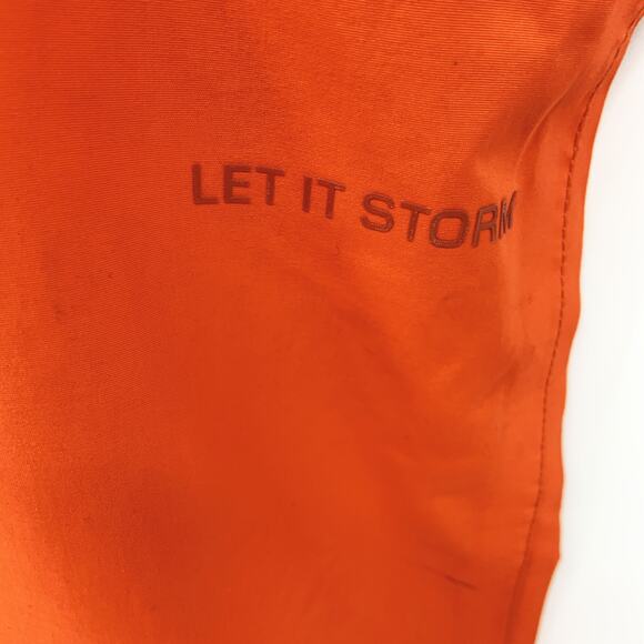Volcom Gore-Tex Let It Storm Orange Snow Ski Snowboard Pants Pockets Size XS - Picture 7 of 12
